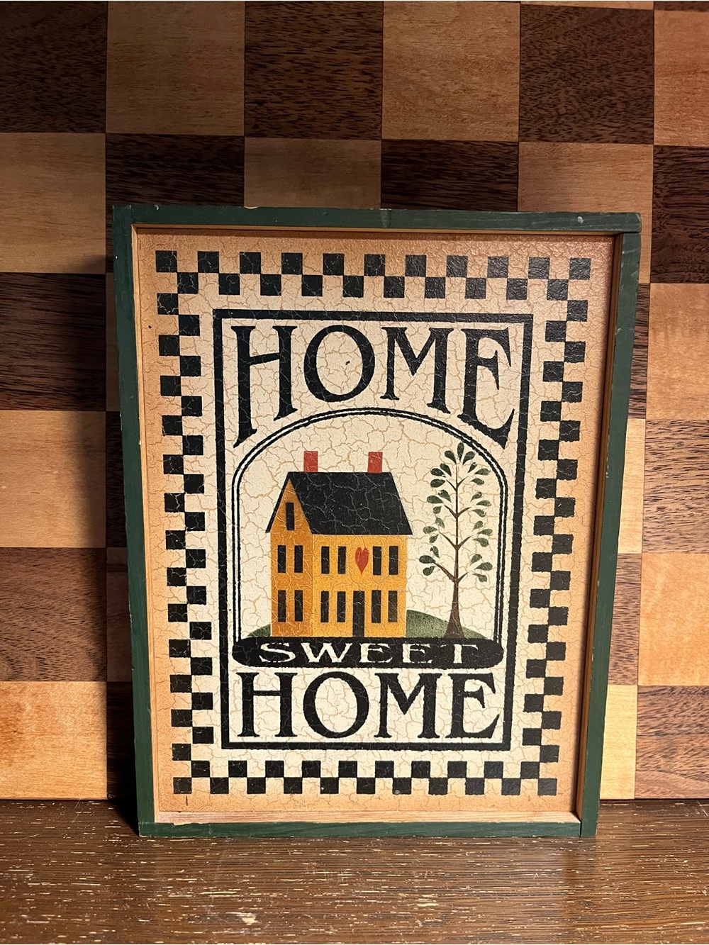 Primitive Style Home Sweet Home Wall Decor A549